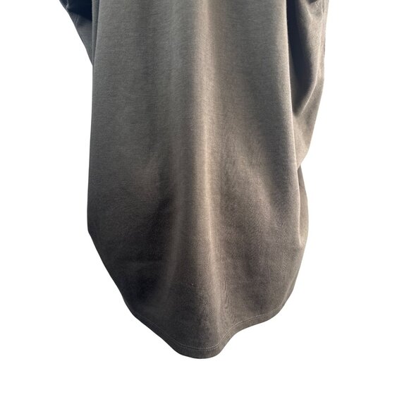 2/$30 ZARA Medium Deep V-Neck Khaki Green Cotton Blend Top - Picture 9 of 13
